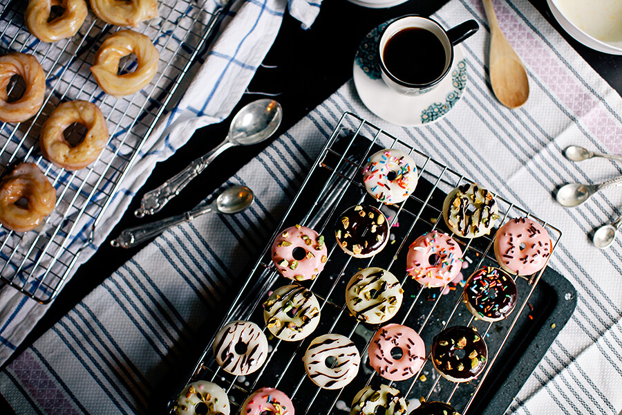 Doughnuts from Thyme and Temp food blog